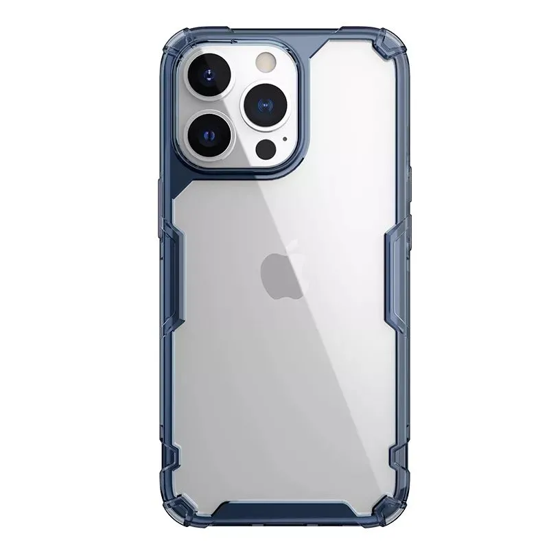 Husă Nillkin iPhone 13 Pro - Ultra thin TPU - Nature Magnetic, Albastru
