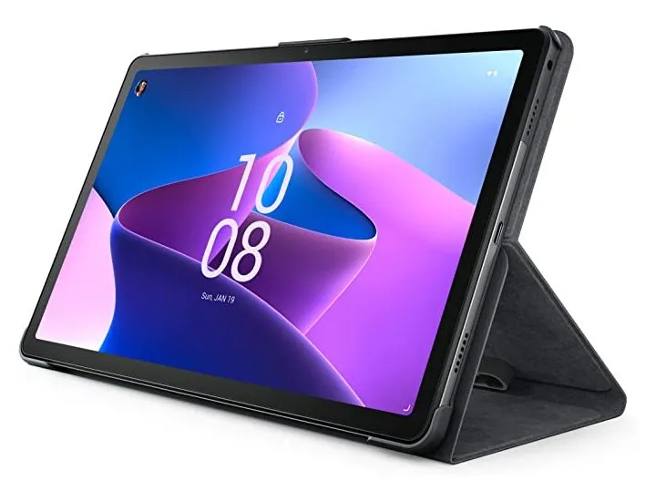 Husă Folio Lenovo pentru Tab M10 Plus a treia generație, Gri