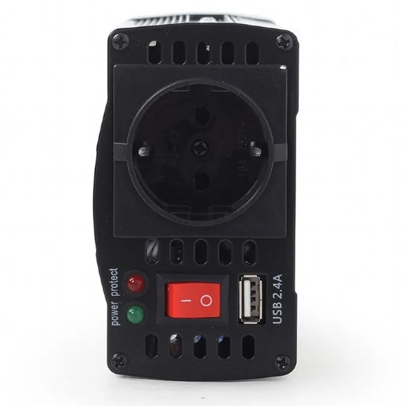 Invertor Auto Energenie EG-PWC-042, 300W, Alb