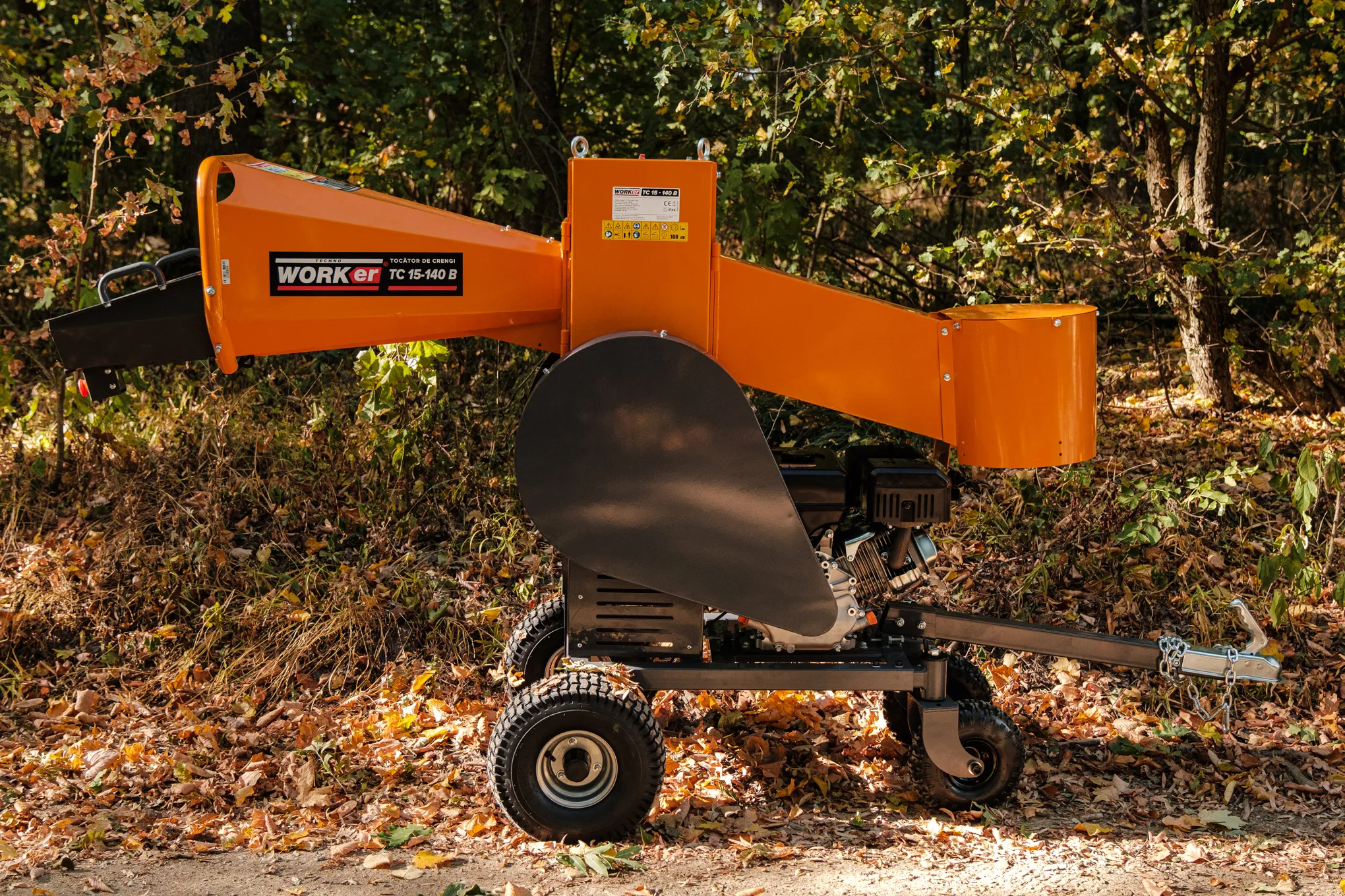 Измельчитель веток бензиновый TechnoWorker TC 15-140 B 