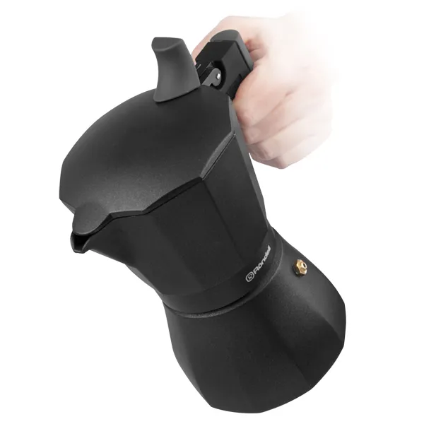 Espressor Geyser  Rondell RDS-499, Negru