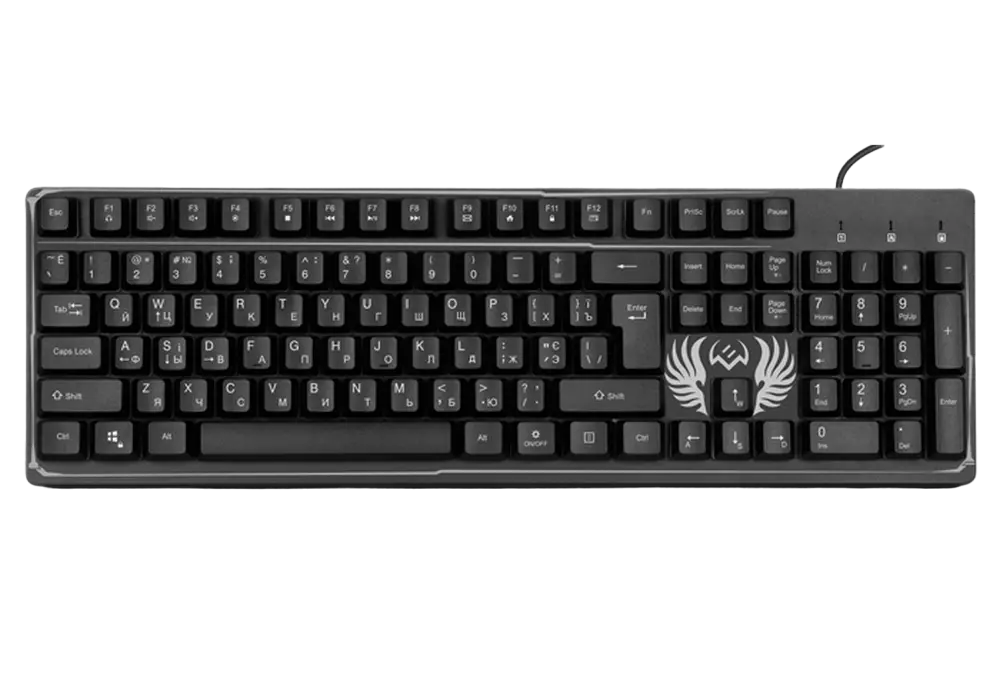 Tastatură SVEN KB-G8000, Cu fir, Negru