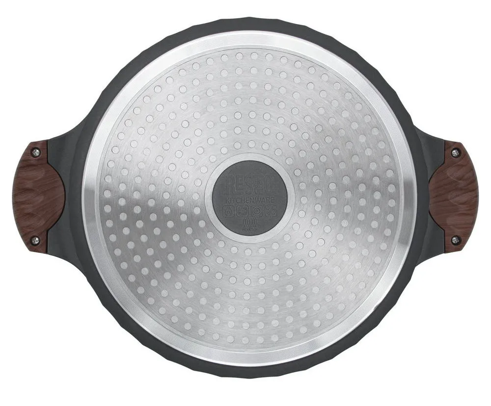 Cratiță RESTO 93505, 7,9L, Negru