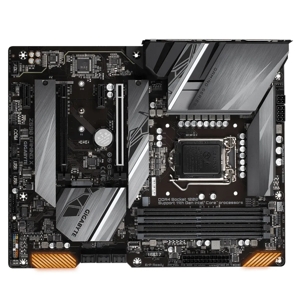 Материнская плата Gigabyte Z590 GAMING X, LGA1200, Intel Z590, ATX