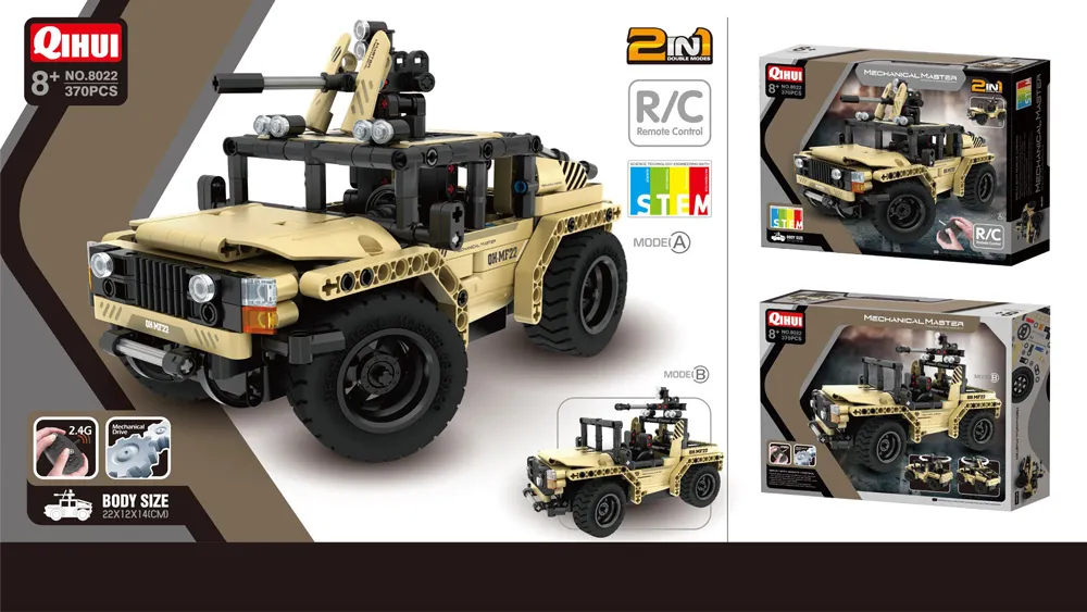 Constructor cu telecomandă XTech Rocket Launcher