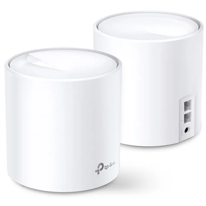 Домашняя Mesh Wi-Fi система TP-LINK Deco X20 (2-pack), Белый