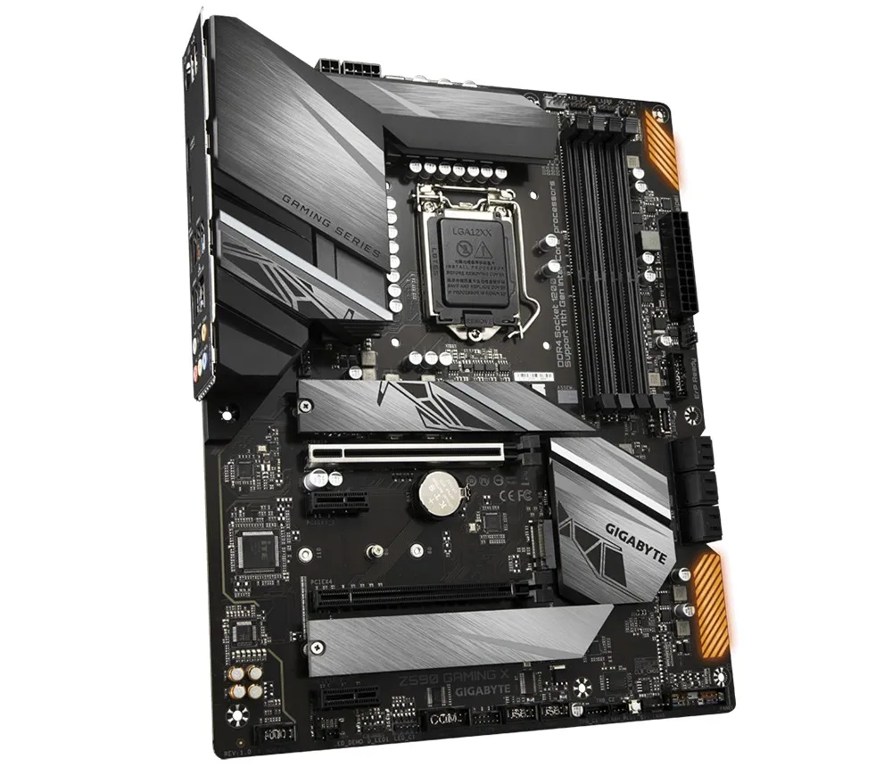 Материнская плата Gigabyte Z590 GAMING X, LGA1200, Intel Z590, ATX