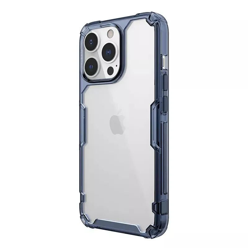 Husă Nillkin iPhone 13 Pro - Ultra thin TPU - Nature Magnetic, Albastru