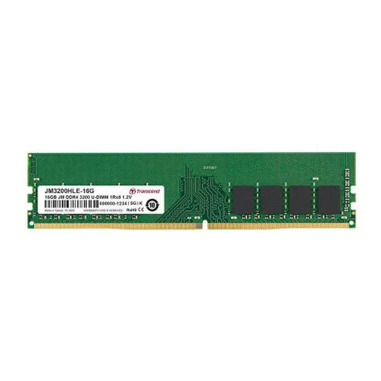 Memorie RAM Transcend JM3200HLE-16G, DDR4 SDRAM, 3200 MHz, 16GB, JM3200HLE-16G