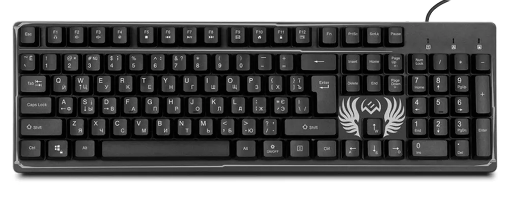 Tastatură SVEN KB-G8000, Cu fir, Negru