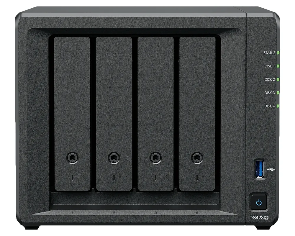 Сетевое хранилище SYNOLOGY DS423+, Чёрный
