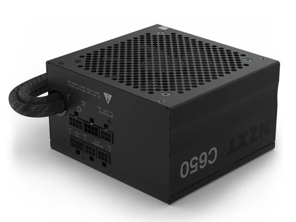 Блок питания для компьютеров NZXT C650 Bronze, 650Вт, ATX, Полумодульный