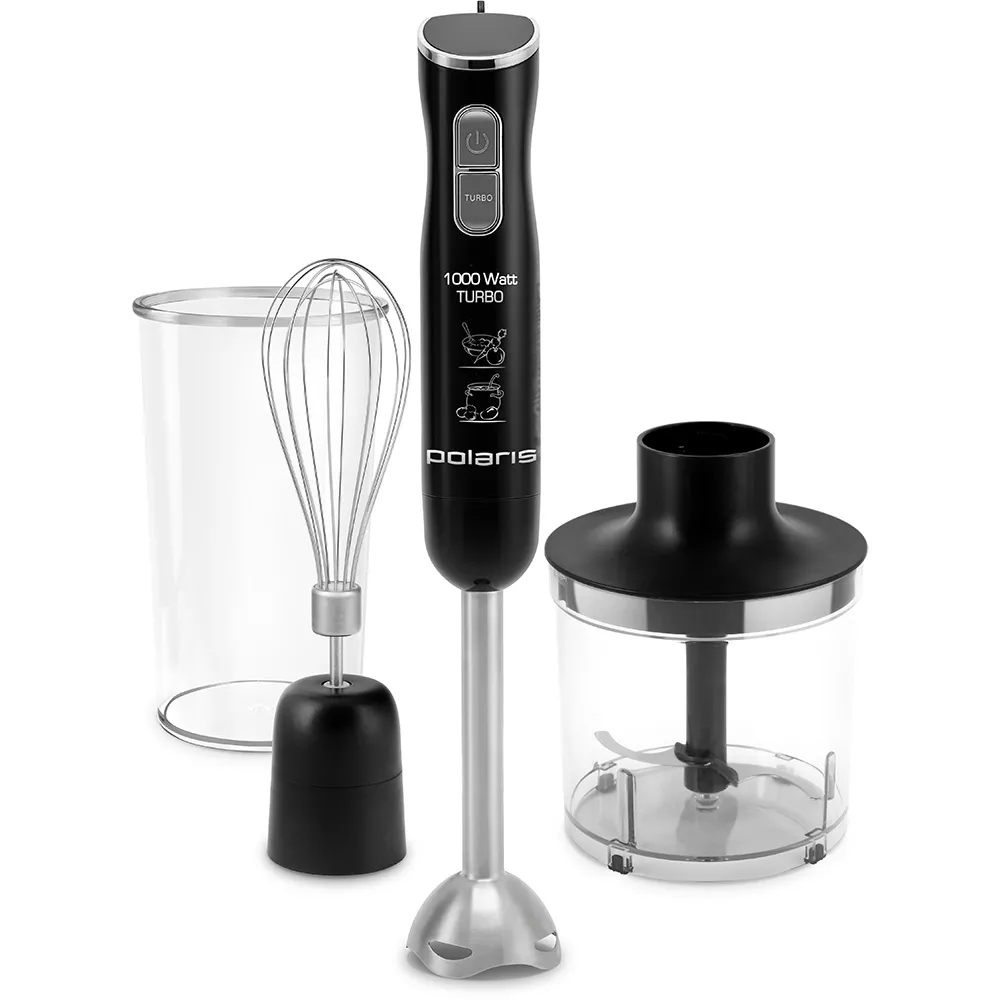 Blender de mână Polaris PHB1072, Negru