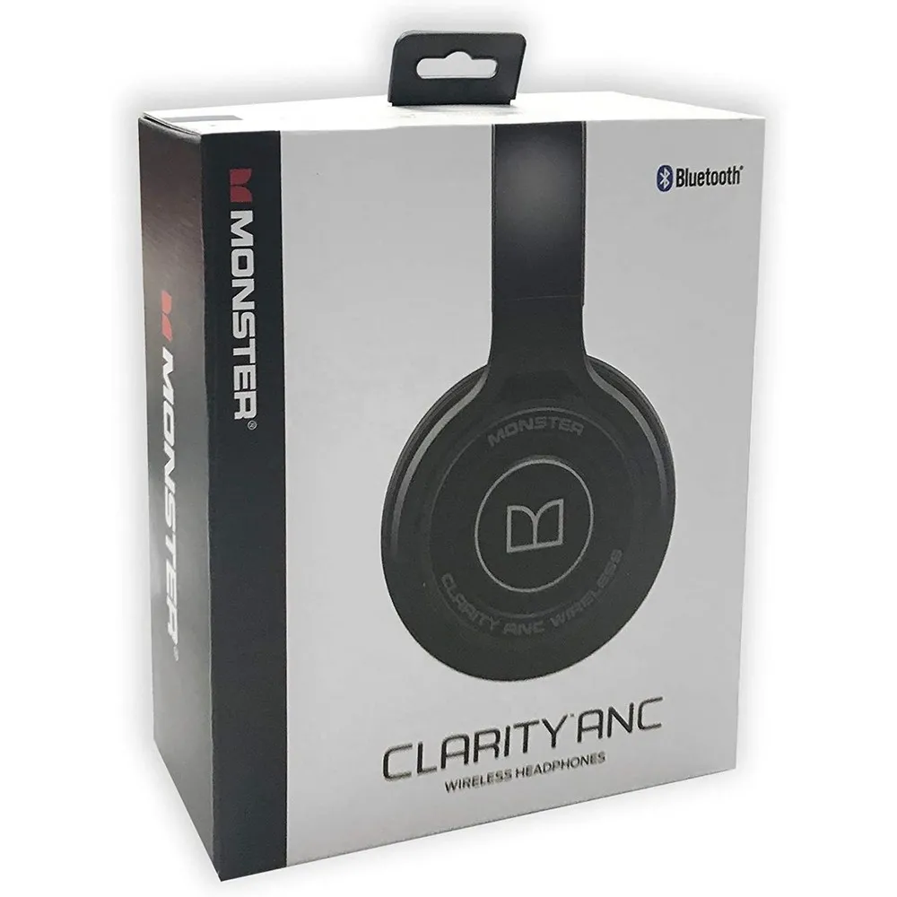 Наушники Monster Clarity ANC, Чёрный