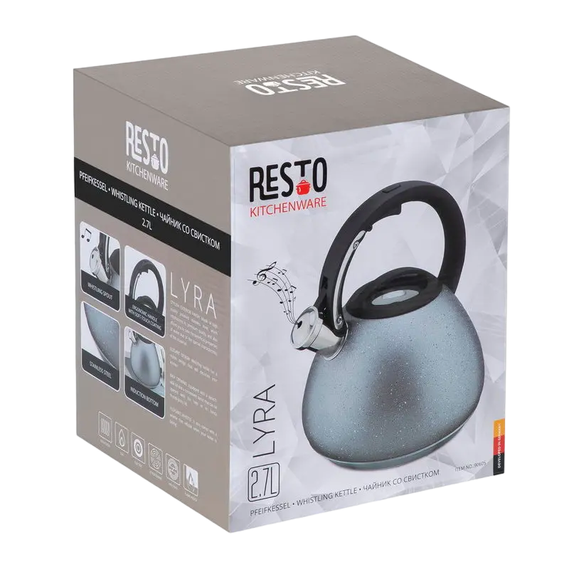 Ceainic RESTO 90605, 2,7L, Oțel inoxidabil