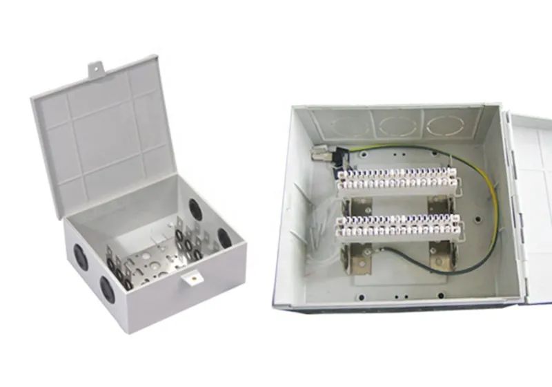 Box for plinths, 30 pairs distribution box without krone moudle