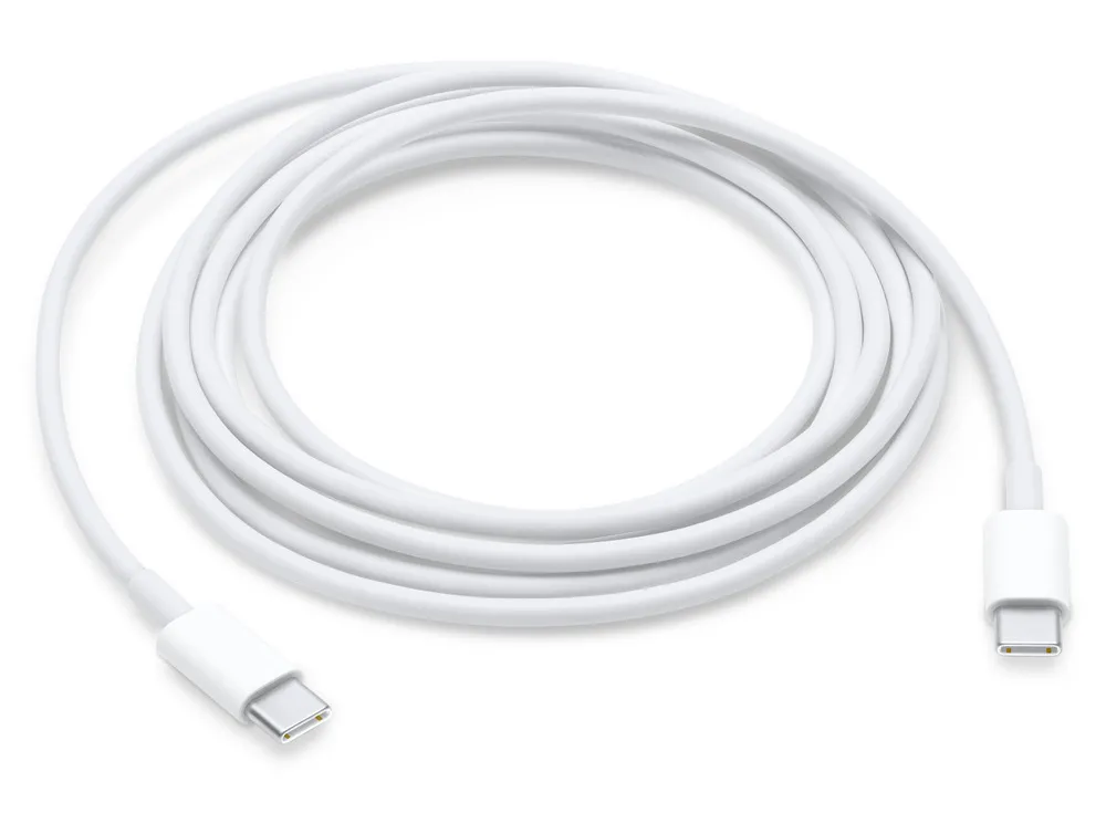 Cablu încărcare și sincronizare Apple MLL82ZM/A, USB Type-C/USB Type-C, 2m, Alb