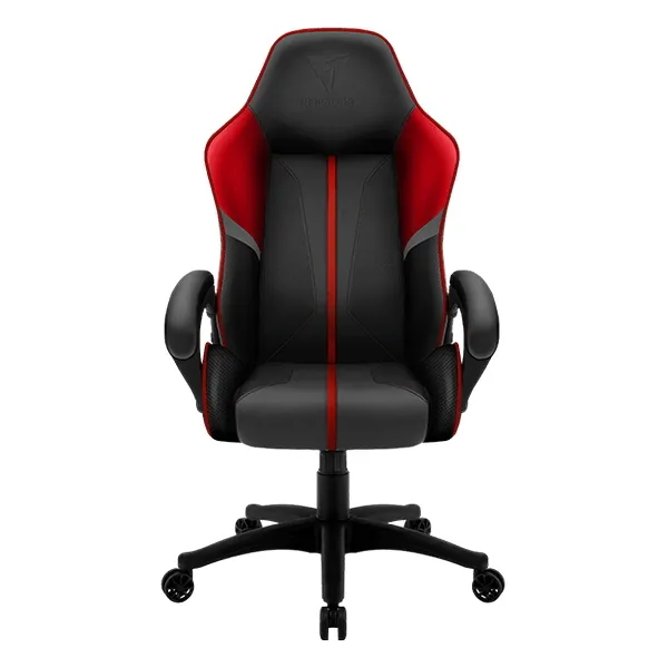 Scaun Gaming ThunderX3 BC1, PU Piele, Gri/Roșu