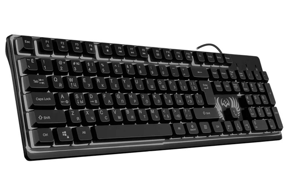 Tastatură SVEN KB-G8000, Cu fir, Negru