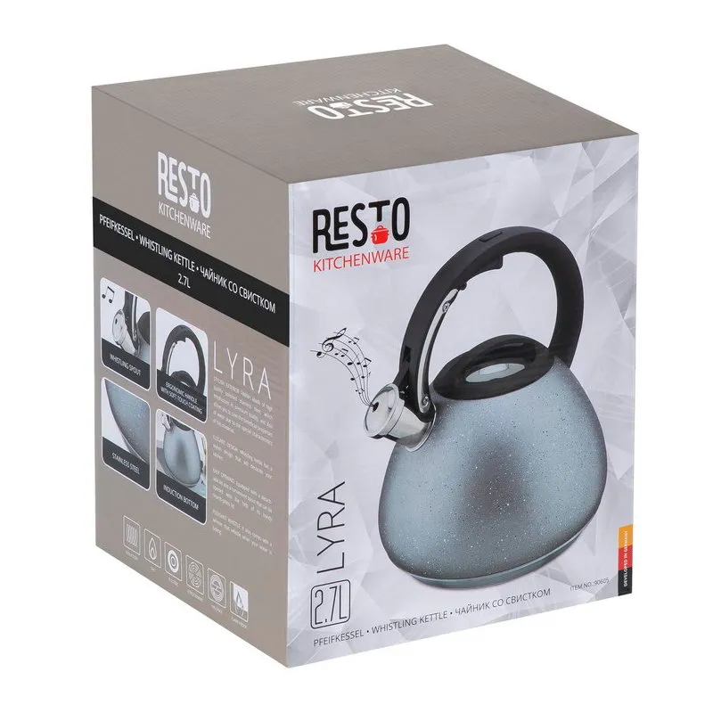 Ceainic RESTO 90605, 2,7L, Oțel inoxidabil