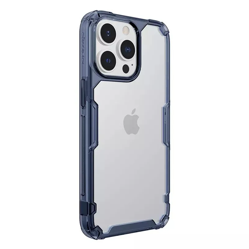 Husă Nillkin iPhone 13 Pro - Ultra thin TPU - Nature Magnetic, Albastru