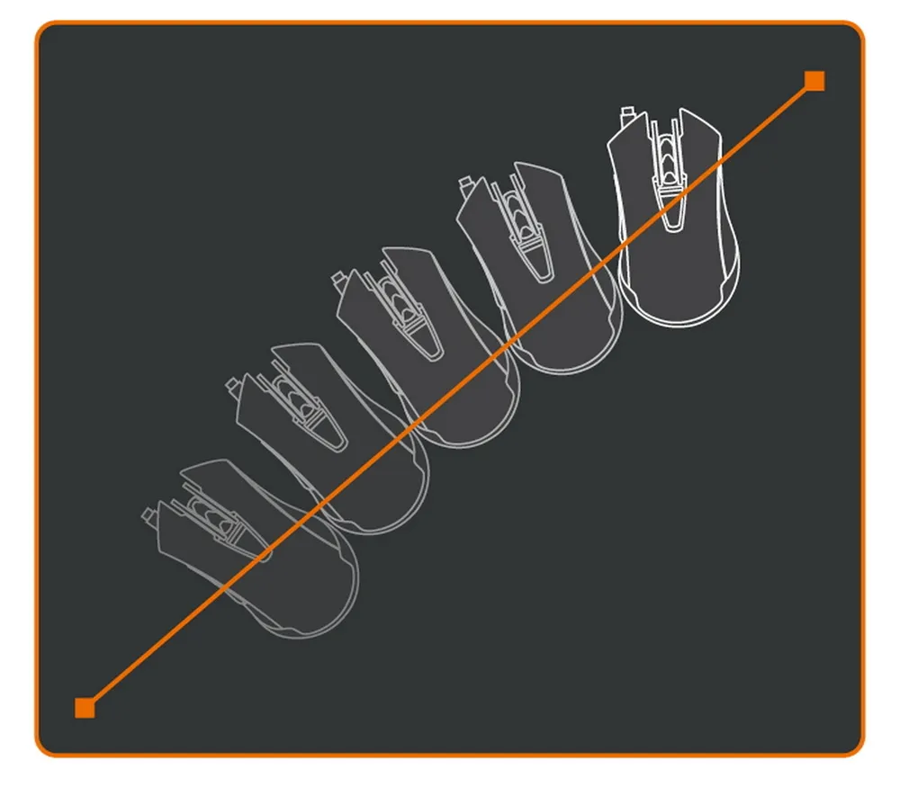 Игровой коврик для мыши Cougar CONTROL EX, Large, Чёрный