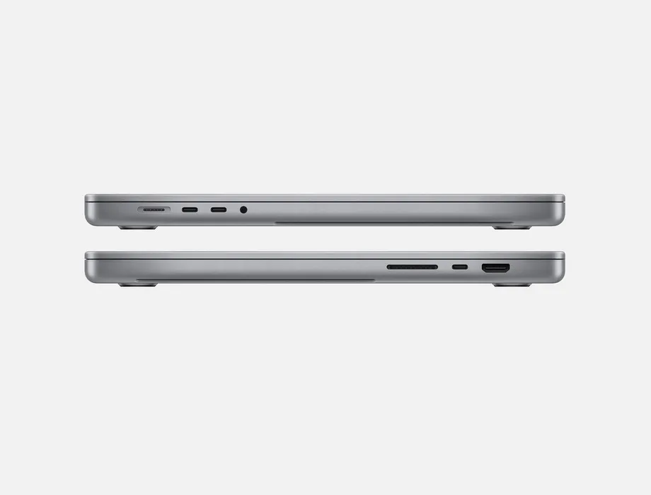 Laptop 16,2" Apple MacBook Pro 16 A2485, Gri cosmic, M1 Pro with 10-core CPU and 16-core GPU, 32GB/1024GB, macOS Monterey