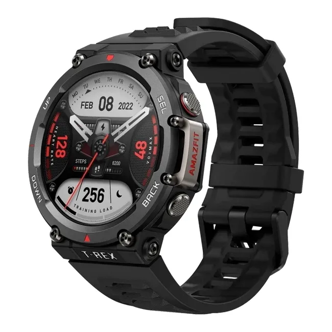 Ceas inteligent Xiaomi Amazfit T-Rex 2, 47mm, Ember Black