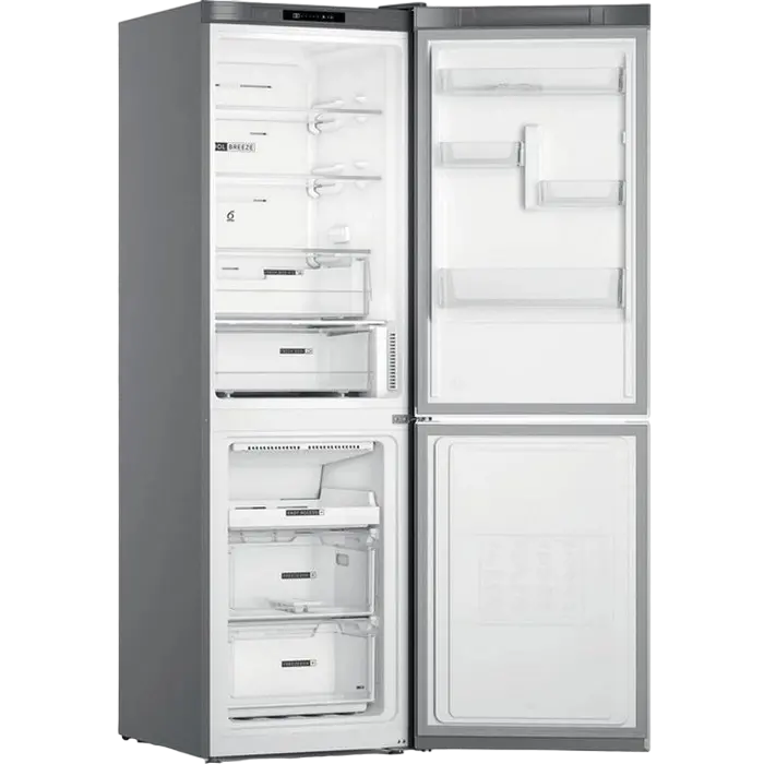 Frigider Whirlpool W7X 82I OX, 6th Sense, Oțel inoxidabil