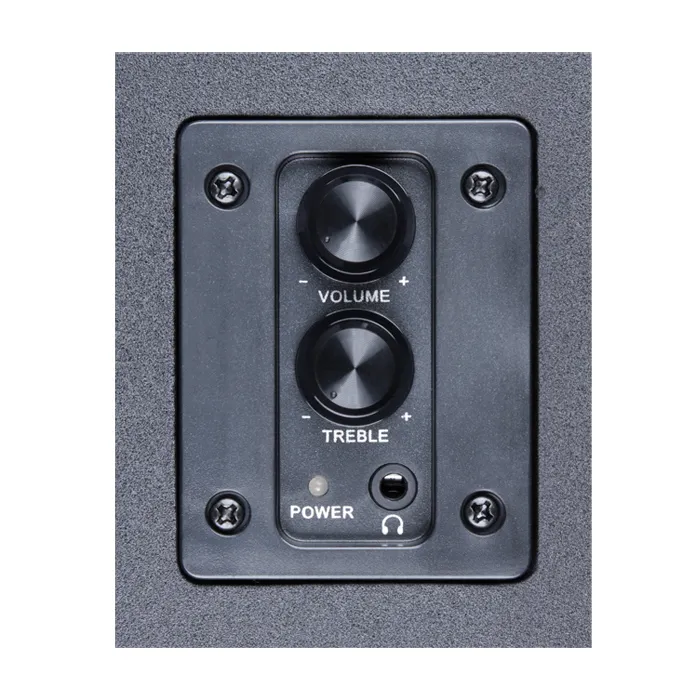 Boxe pentru calculator 2.0 SVEN SPS-619, Negru/Auriu