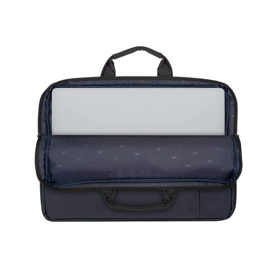 Geantă pentru Laptop RivaCase Central, 13.3", Poliester, Negru