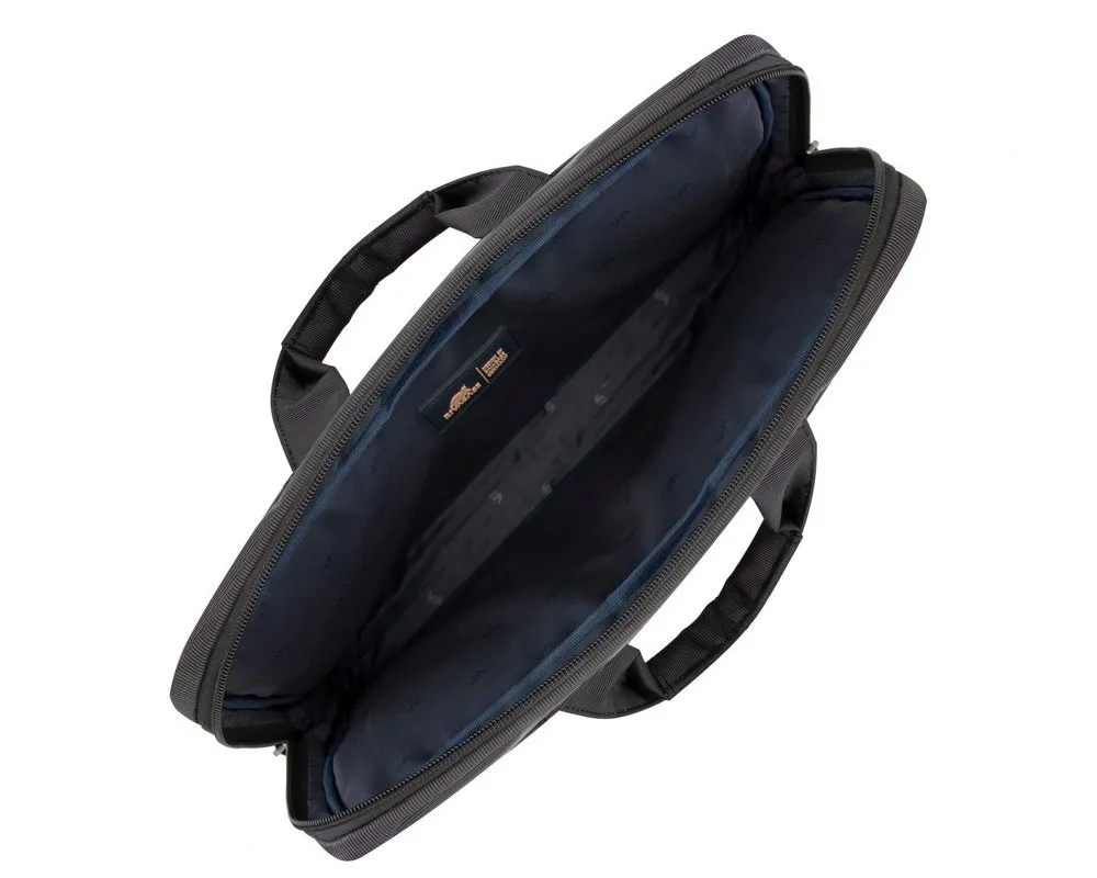 Geantă pentru Laptop RivaCase Central, 13.3", Poliester, Negru