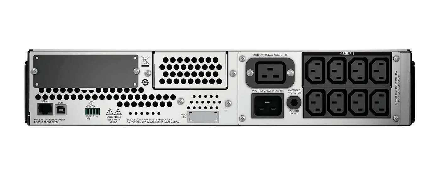 Sursă de alimentare neîntreruptibilă APC Smart-UPS SMT3000RMI2U, Linear-interactiv, 3000VA, Montare pe rafturi