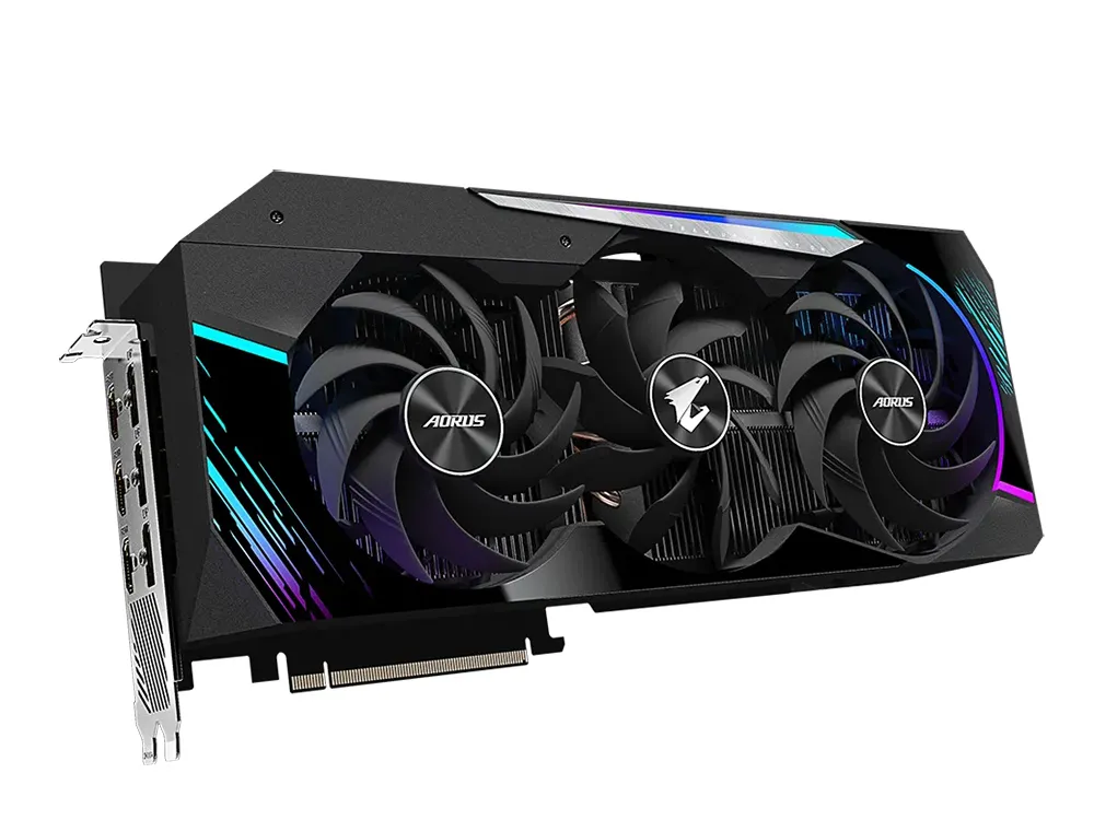 Placă Video Gigabyte GV-N3080AORUS M-12GD, 12GB GDDR6X 384bit