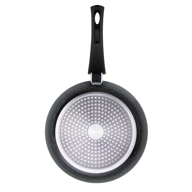 Сковорода глубокая RESTO 93042, 28см, Чёрный