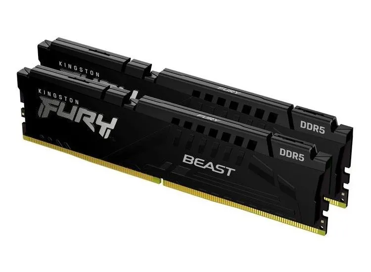 Оперативная память Kingston FURY Beast, DDR5 SDRAM, 5600 МГц, 32Гб, KF556C40BBK2-32