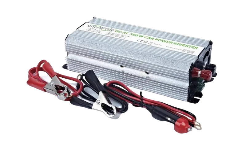 Invertor Auto Energenie EG-PWC-033, 500W, Argintiu