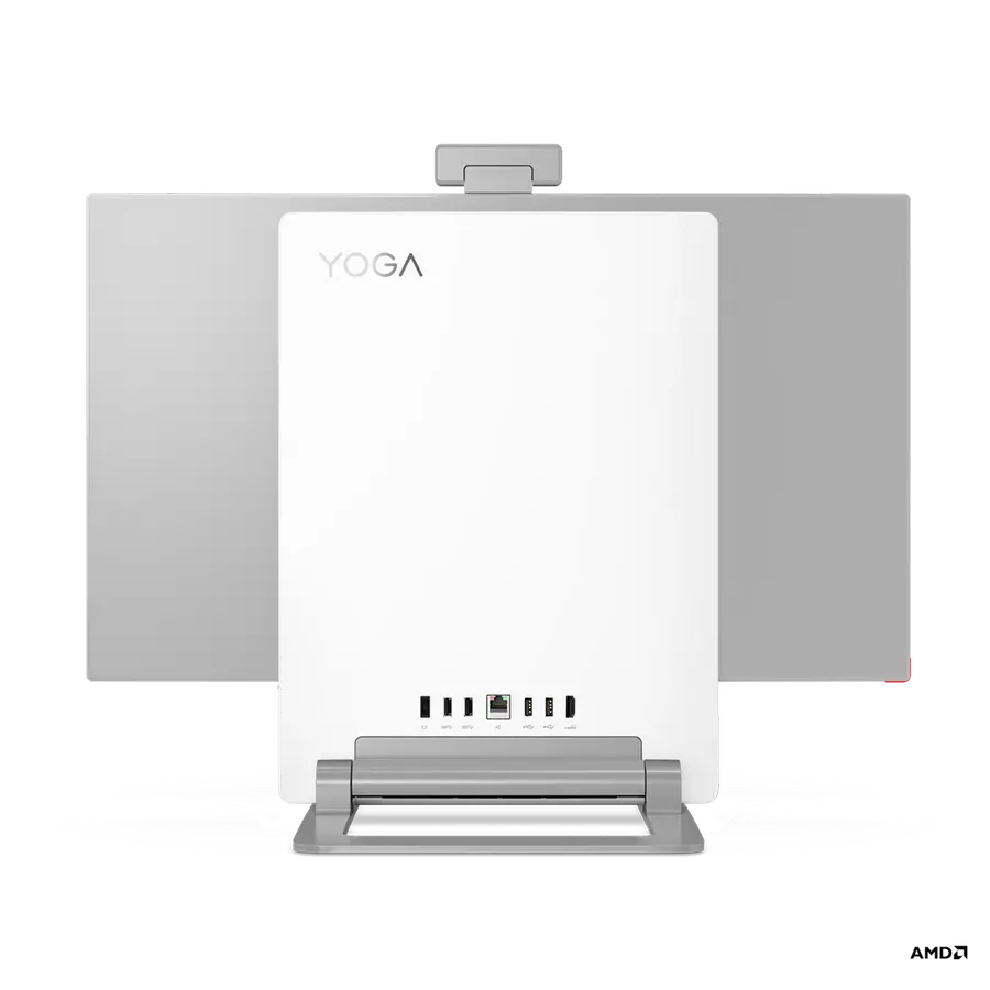 Computer All-in-One Lenovo YOGA AIO 7 27ACH6, 27", AMD Ryzen 5 5600H, 16GB/512GB, Fără SO, Argintiu