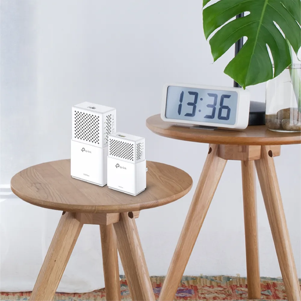 Адаптер Powerline TP-LINK TL-WPA7510 KIT, AV1000, 1000 Мбит/с, Белый