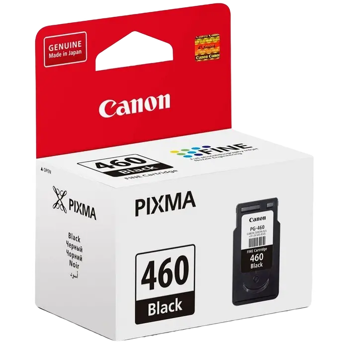 Картридж чернильный Canon PG-460, 8мл, Чёрный