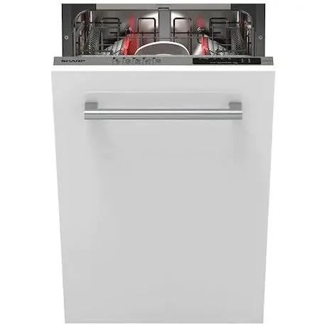 Mașină de spălat vase Sharp QWNS14I49EXEU, Alb