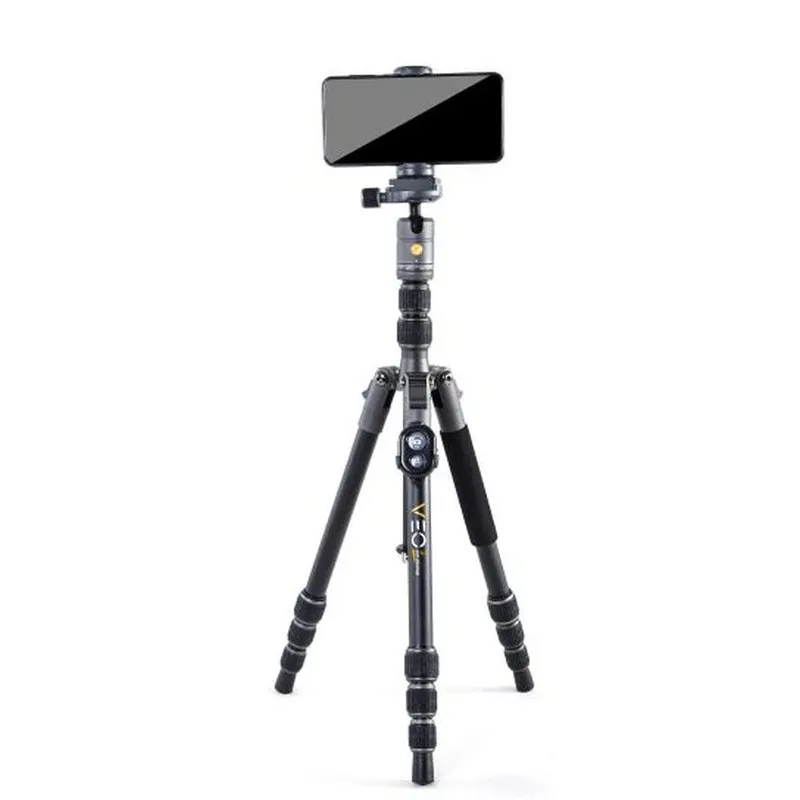 Trepied/Monopod Vanguard VEO3 GO 204AB, Cap trepied de minge, Gri