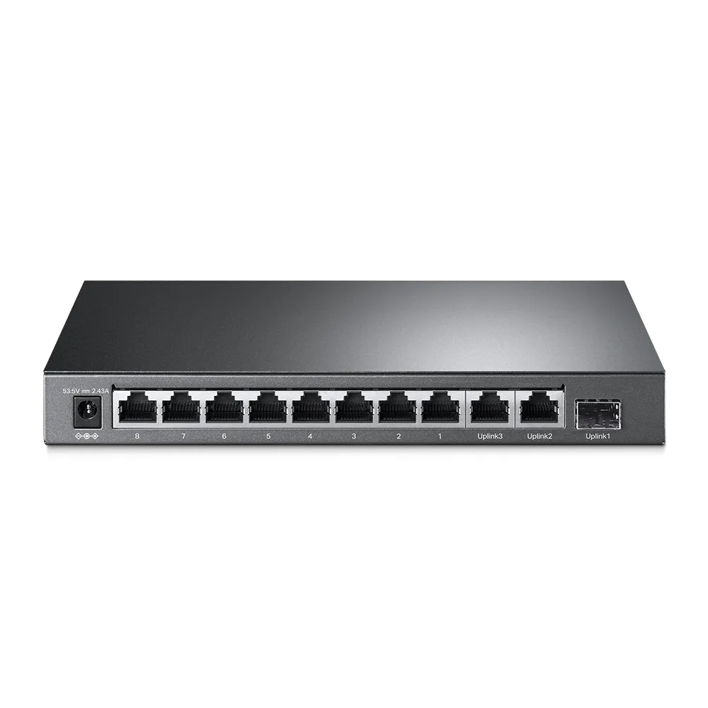 PoE коммутатор TP-LINK TL-SL1311MP, 8x IEEE 802.3af/at