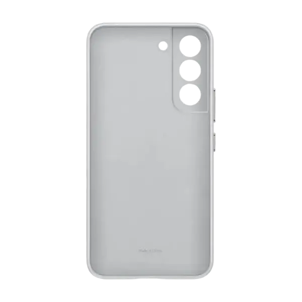 Husă Samsung Leather Cover for Galaxy S22, Gri