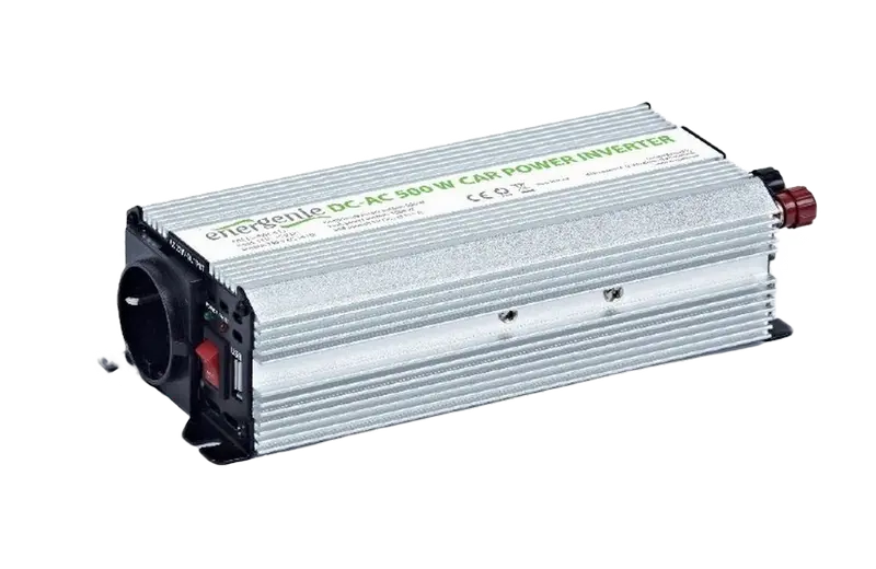 Invertor Auto Energenie EG-PWC-033, 500W, Argintiu