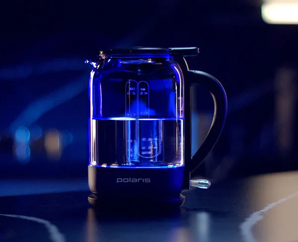 Fierbător electric Polaris PWK 1759CGL, Negru