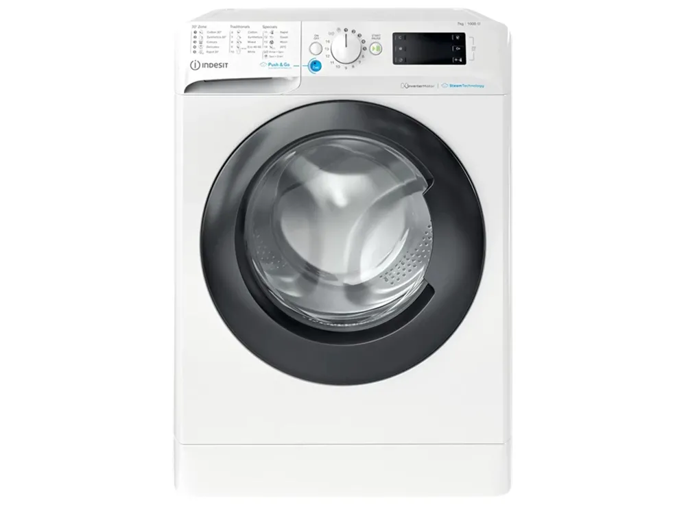 Mașină de spălat Indesit BWSE 71095 X, 7kg, Alb