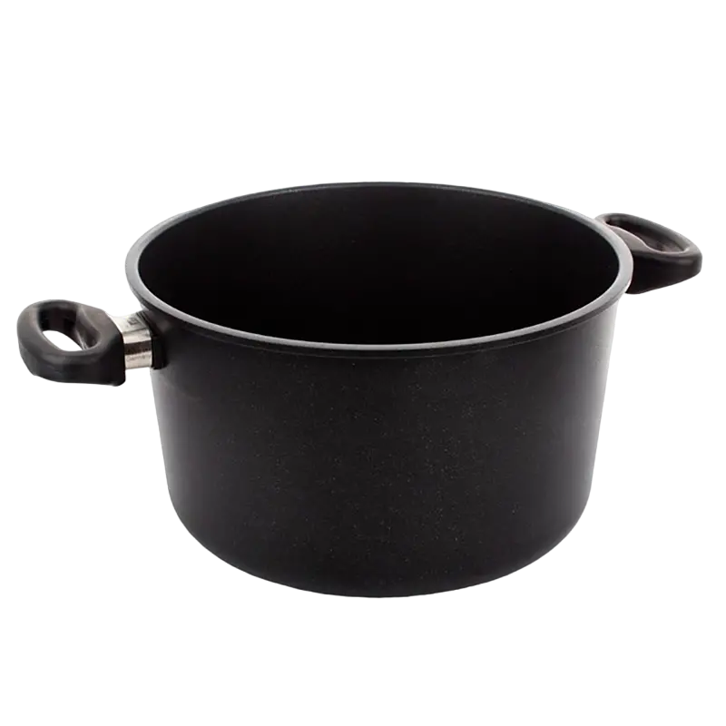 Кастрюля AMT Gastroguss AMT-926-E-Z500-L, 6,5л, 26см, Чёрный