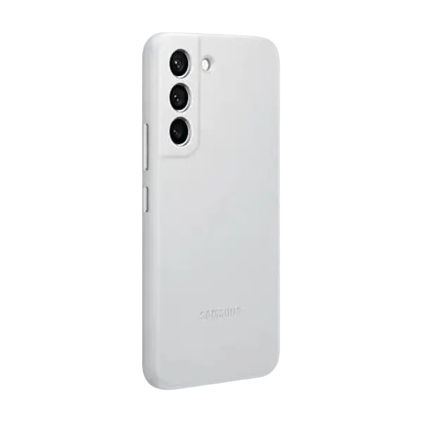 Husă Samsung Leather Cover for Galaxy S22, Gri