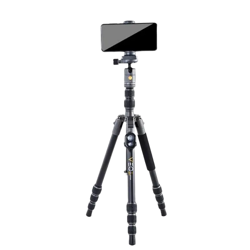 Trepied/Monopod Vanguard VEO3 GO 204AB, Cap trepied de minge, Gri